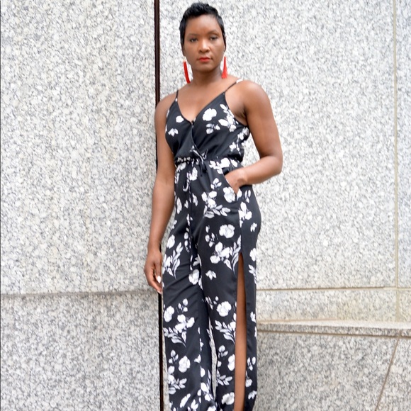 Lotus Flower Jumpsuit - Picture 2 of 4